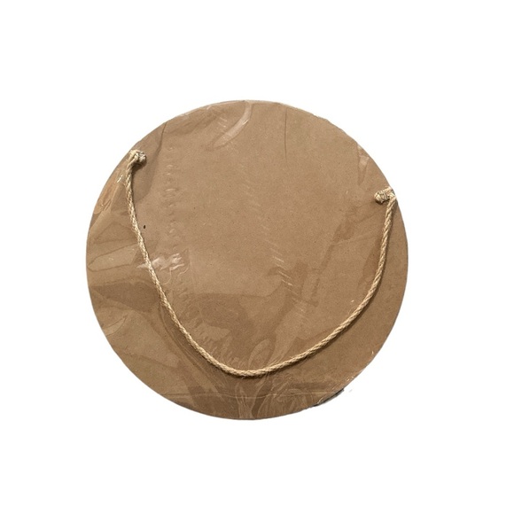 Cardinal Bird Round Wood Wall Decor BNWT *Firm* - Picture 4 of 4